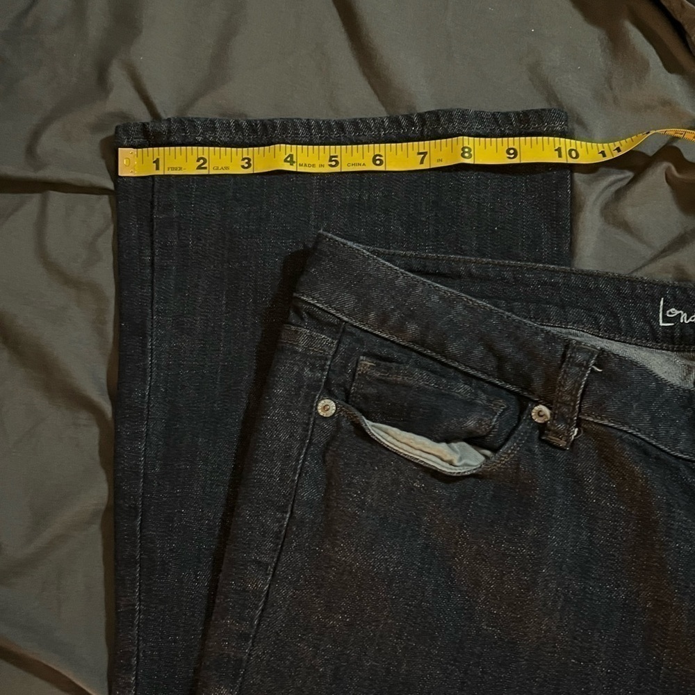 LONDON Flare Jean Dark Wash size 14 - Picture 5 of 7